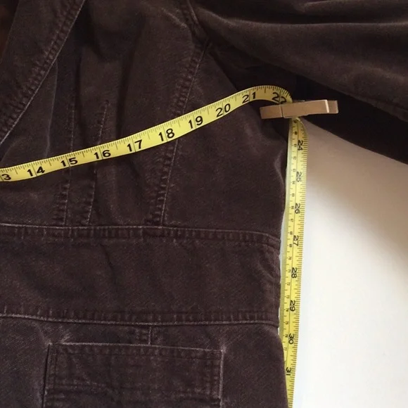 Jones New York Sport Blazer Jacket, dark brown, XL - Picture 4 of 6